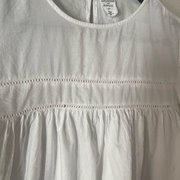 Melrose and Market | white blouse | xxs - Picture 3 of 7